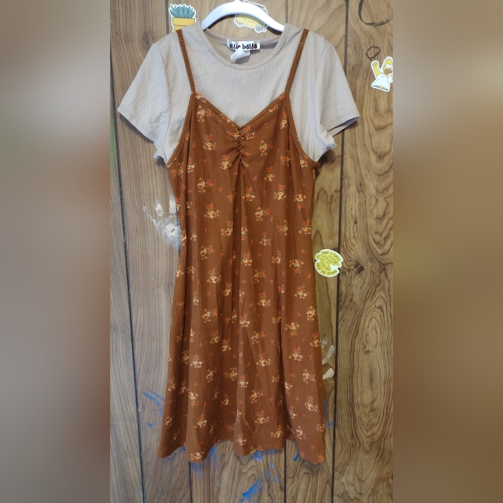 Ellie Belle dress with tab crop top size 14